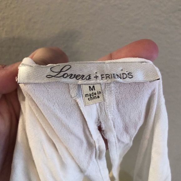 LOVERS AND FRIENDS Saturn Faux Wrap Fringe Dress M - Picture 4 of 6